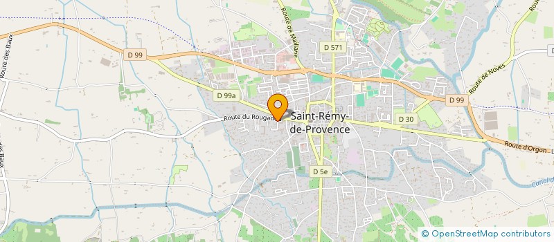 localisation de l'entreprise SCI LE CLOS DES TEMPLIERS  SAINT-REMY-DE-PROVENCE