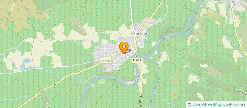 localisation de l'entreprise SCI LE CLOS DES VIGNERONS  FABREZAN