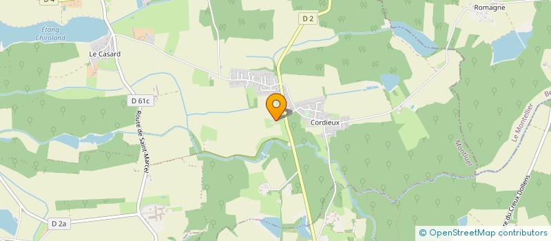 localisation de l'entreprise SCI LE CLOS DES VIGNES  MONTLUEL