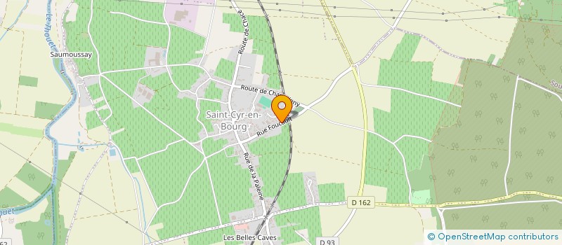 localisation de l'entreprise SCI LE CLOS DES VIGNES  BELLEVIGNE-LES-CHATEAUX