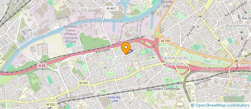 localisation de l'entreprise SCI LE CLOS DU BAZINGHIEN  LOOS