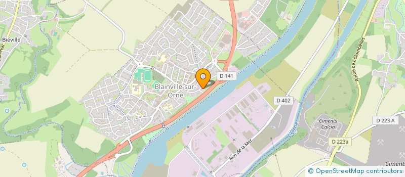 localisation de l'entreprise SCI LE CLOS DU MANOIR à HERMANVILLE-SUR-MER