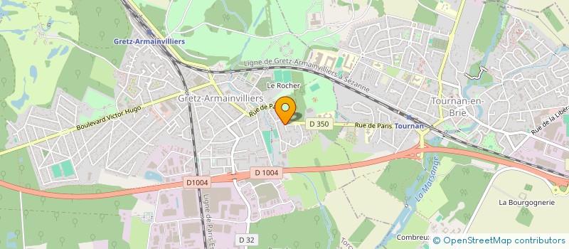 localisation de l'entreprise SCI LE CLOS DU MESNIL à GRETZ-ARMAINVILLIERS