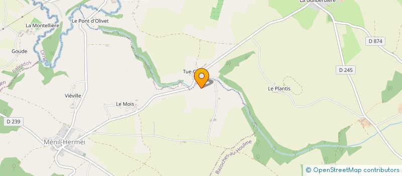 localisation de l'entreprise SCI LE CLOS DU MESNIL à MENIL-GONDOUIN