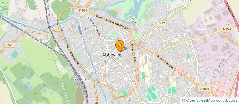 localisation de l'entreprise SCI LE CLOS DU MESNIL à ABBEVILLE