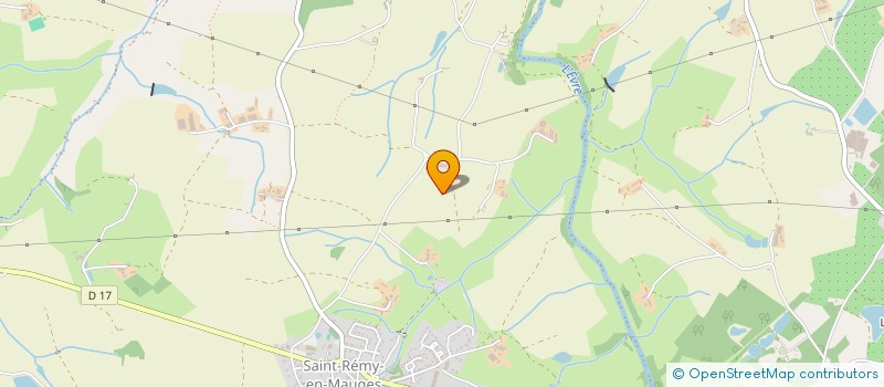 localisation de l'entreprise SCI LE CLOS DU MOULIN à MONTREVAULT-SUR-EVRE
