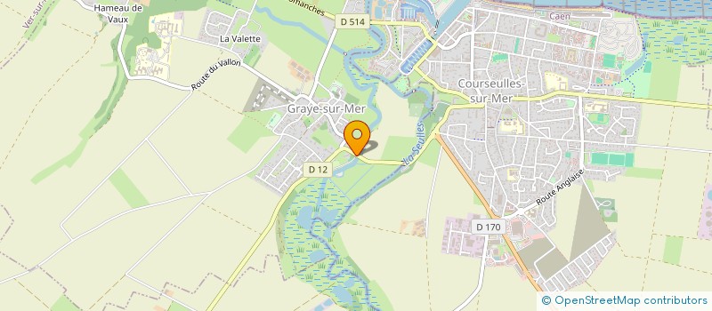 localisation de l'entreprise SCI LE CLOS DU MOULIN  GRAYE-SUR-MER