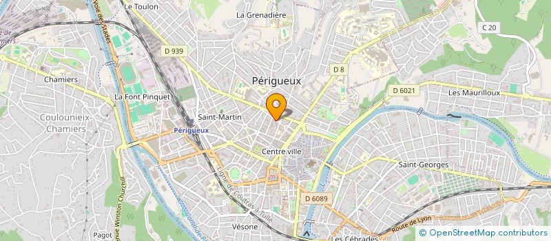 localisation de l'entreprise SCI LE CLOS DU MURIER à PERIGUEUX