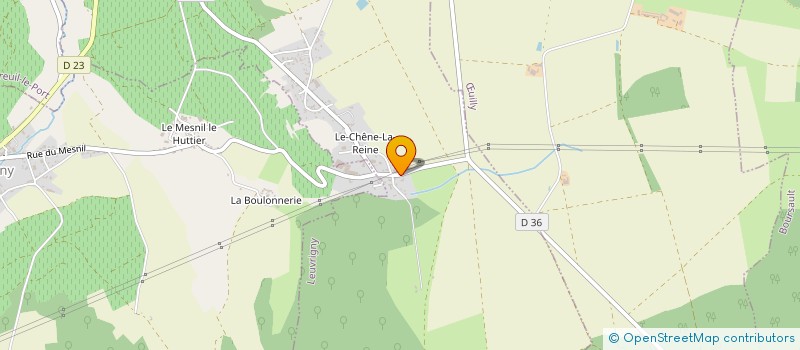 localisation de l'entreprise SCI LE CLOS DU PEIGNE D'ARGENT  LEUVRIGNY