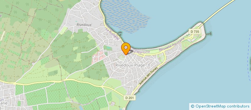 localisation de l'entreprise SCI LE CLOS DU PUITS DOUX  RIVEDOUX-PLAGE