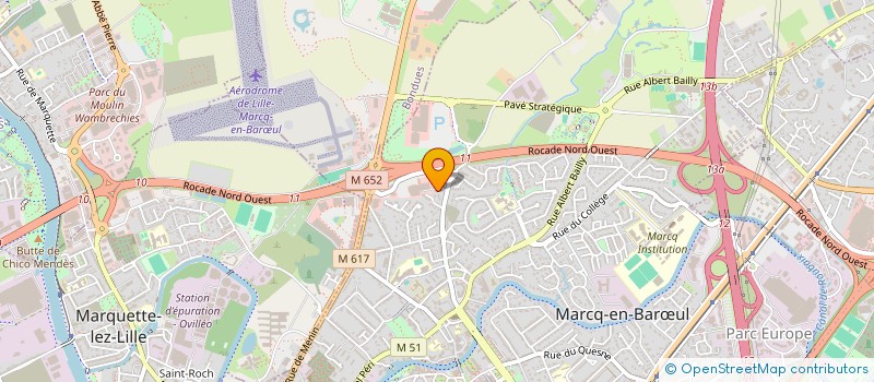 localisation de l'entreprise SCI LE CLOS DU RICOUS EN MEDOC à MARCQ-EN-BARŒUL