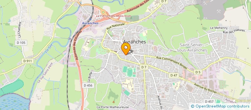 localisation de l'entreprise SCI LE CLOS DU ROCHER  MARCEY-LES-GREVES