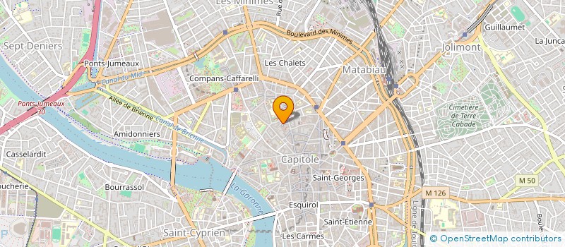 localisation de l'entreprise SCI LE CLOS DU TUCAUT à TOULOUSE