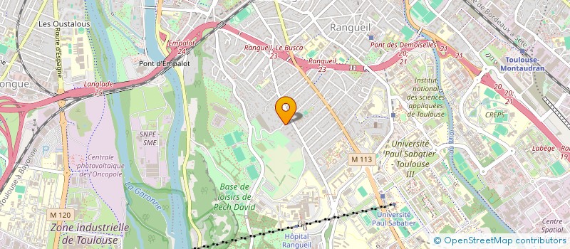 localisation de l'entreprise SCI LE CLOS EDISON à TOULOUSE