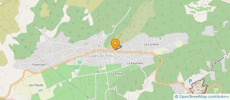 localisation de l'entreprise SCI LE CLOS ELODIE  CUGES-LES-PINS