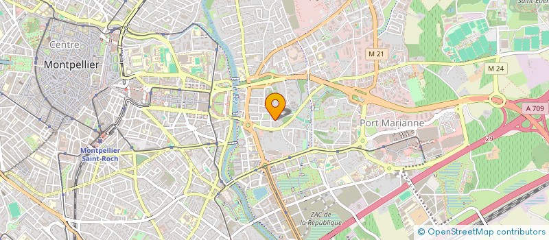localisation de l'entreprise SCI LE CLOS FREDYAN à MONTPELLIER