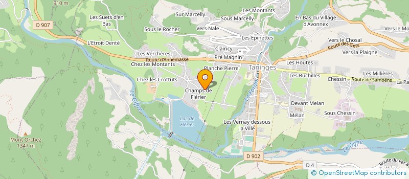 localisation de l'entreprise SCI LE CLOS GALATTAZ  MIEUSSY