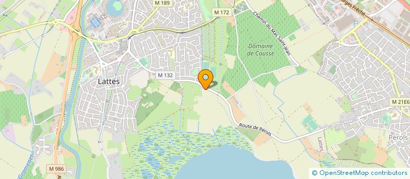 localisation de l'entreprise SCI LE CLOS GERMA à LATTES