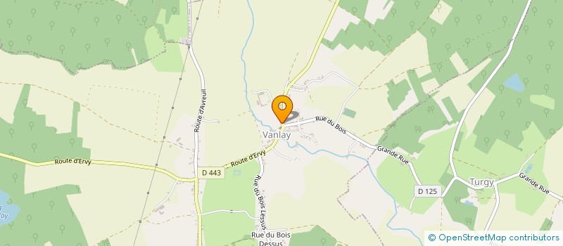 localisation de l'entreprise SCI LE CLOS HANCEL  VANLAY