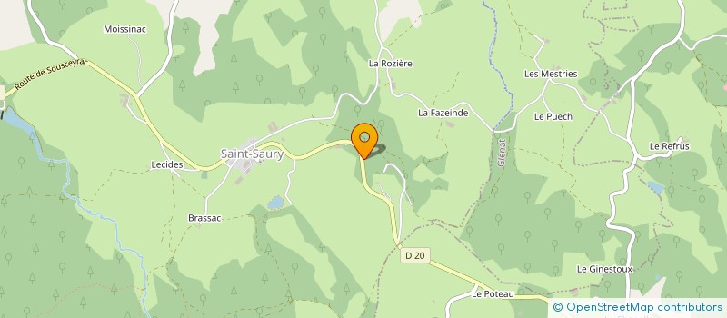 localisation de l'entreprise SCI LE CLOS JOSALINE à OMPS