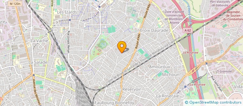 localisation de l'entreprise SCI LE CLOS LAPUJADE à TOULOUSE