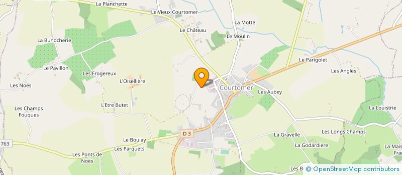 localisation de l'entreprise SCI LE CLOS LUBIN à SAINT-LEONARD-DES-PARCS