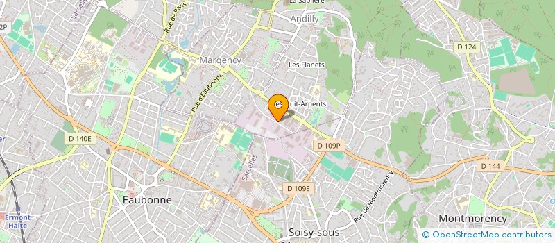 localisation de l'entreprise SCI LE CLOS MAITRE  ANDILLY