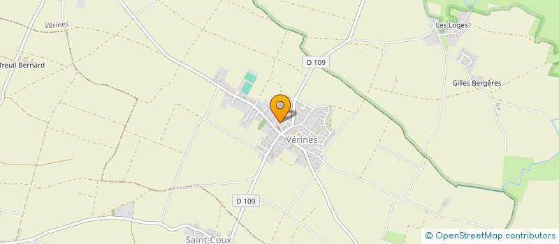 localisation de l'entreprise SCI LE CLOS MARCHAND PARAMED  VERINES