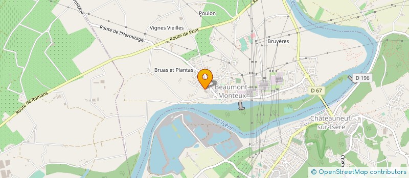 localisation de l'entreprise SCI LE CLOS MARIE NAVIZET  BEAUMONT-MONTEUX