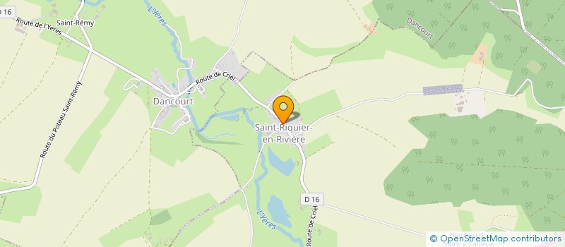 localisation de l'entreprise SCI LE CLOS MARMOND  SAINT-RIQUIER-EN-RIVIERE