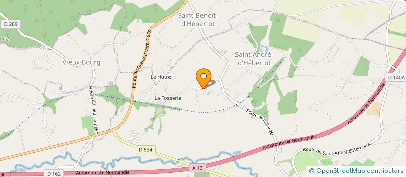 localisation de l'entreprise SCI LE CLOS PEPIN  BONNEVILLE-LA-LOUVET