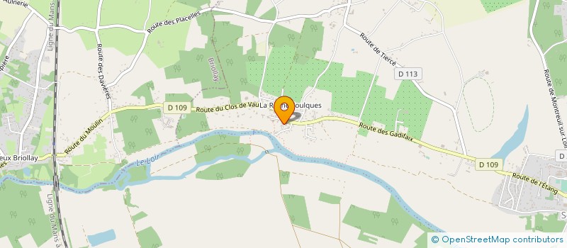 localisation de l'entreprise SCI LE CLOS PIVERT  MAZE-MILON