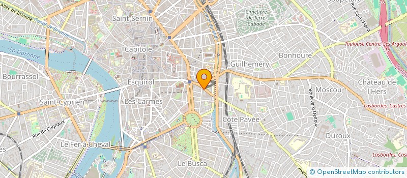 localisation de l'entreprise SCI LE CLOS RIQUET à TOULOUSE