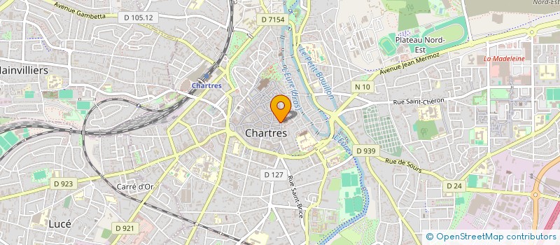 localisation de l'entreprise SCI LE CLOS SAINT AIGNAN à CHARTRES