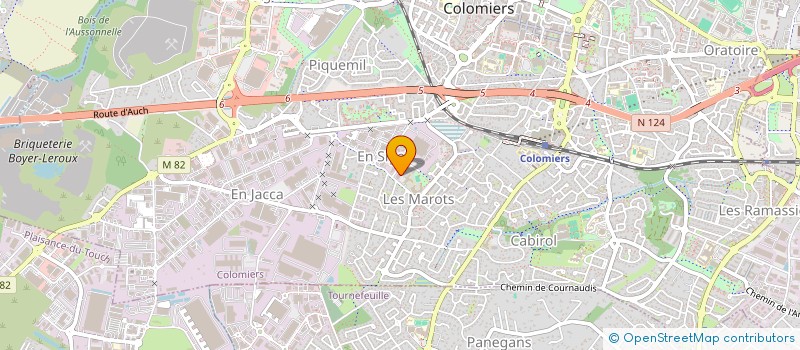 localisation de l'entreprise SCI LE CLOS SAINT CHARLES à COLOMIERS