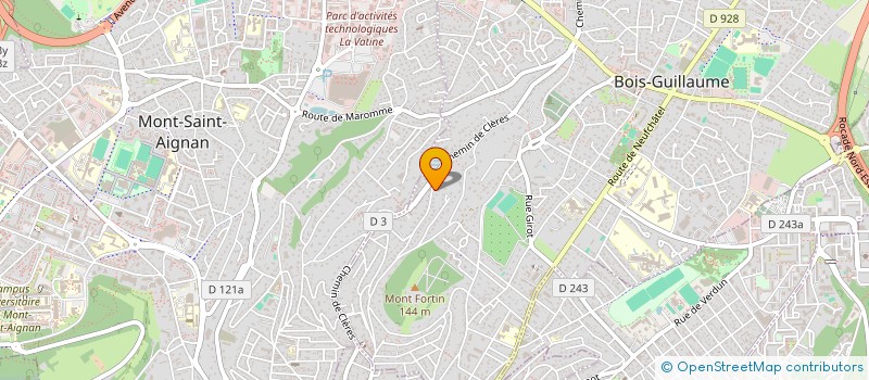 localisation de l'entreprise SCI LE CLOS SAINT GERMAIN à BOIS-GUILLAUME