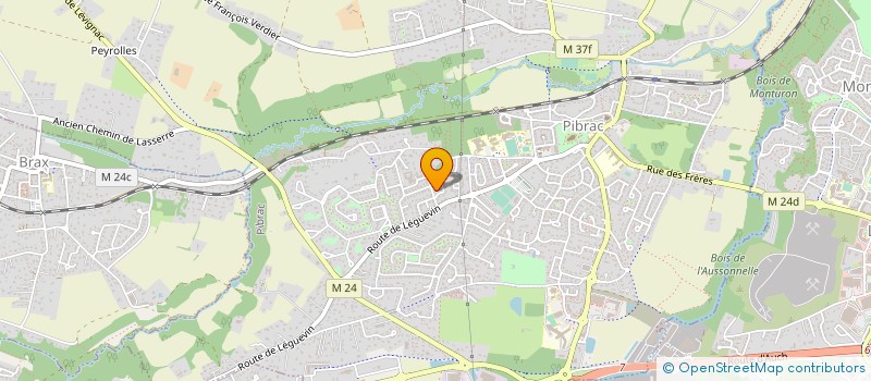 localisation de l'entreprise SCI LE CLOS SAINT JEAN  CUNAC