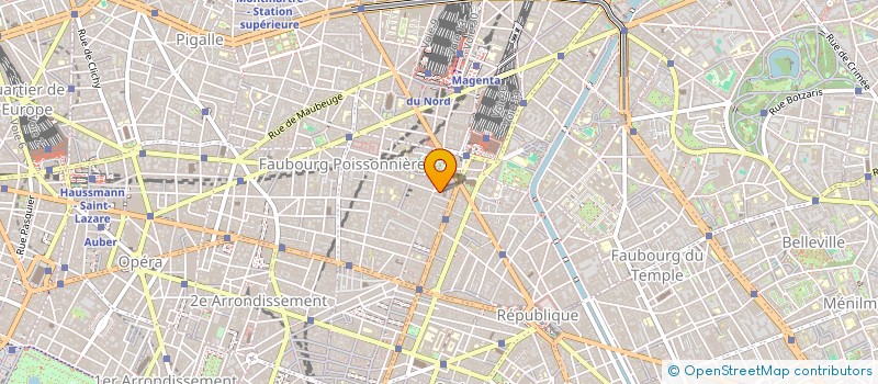 localisation de l'entreprise SCI LE CLOS SAINT LAZARE  PARIS