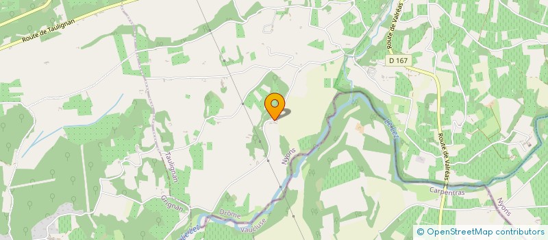 localisation de l'entreprise SCI LE CLOS SAINT MARTIN  TAULIGNAN