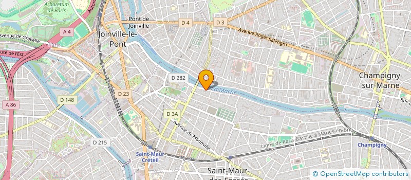 localisation de l'entreprise SCI LE CLOS SAINT PAUL à SAINT-MAUR-DES-FOSSES
