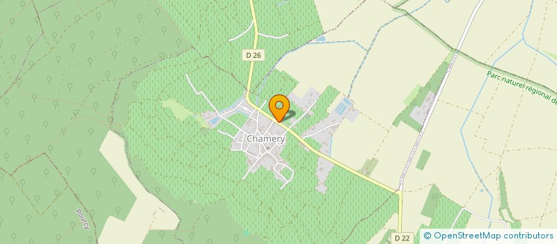 localisation de l'entreprise SCI LE CLOS SAINT VINCENT  CHAMERY