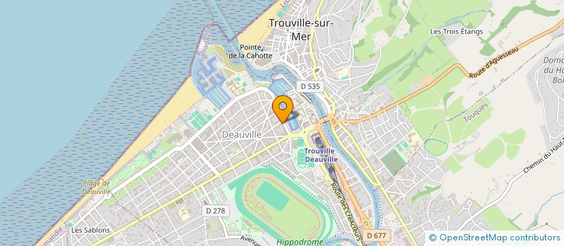 localisation de l'entreprise SCI LE CLOS SOUHAITE à DEAUVILLE
