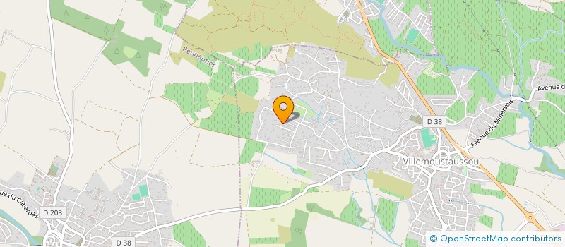 localisation de l'entreprise SCI LE CLOS ST EXUPERY à VILLEMOUSTAUSSOU
