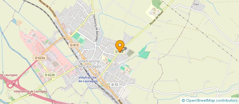 localisation de l'entreprise SCI LE CLOS ST MARTIN DES VIGNES  VILLEFRANCHE-DE-LAURAGAIS