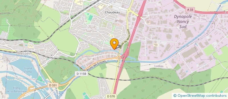 localisation de l'entreprise SCI LE CLOS SYLVESTRE  LUDRES