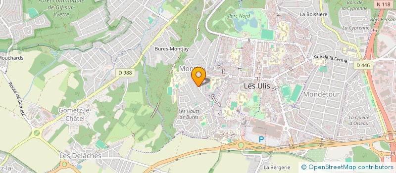 localisation de l'entreprise SCI LE CLOS TONNERRE à BURES-SUR-YVETTE
