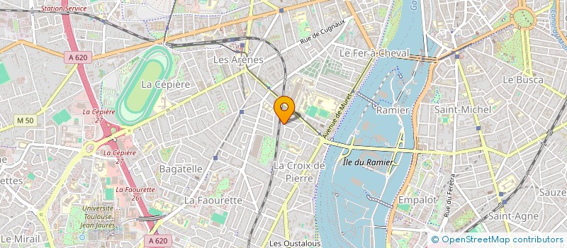 localisation de l'entreprise SCI LE CLOS VERT à TOULOUSE