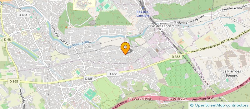 localisation de l'entreprise SCI LE CLOS VICTORIA  MARIGNANE