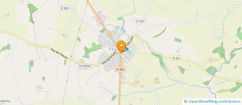 localisation de l'entreprise SCI LE CLOSET à CEAUCE