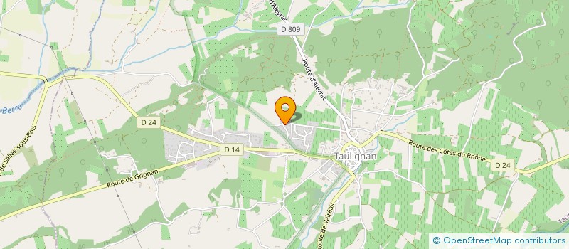 localisation de l'entreprise SCI LE CLOT DES SOURCES  MONTBRISON-SUR-LEZ